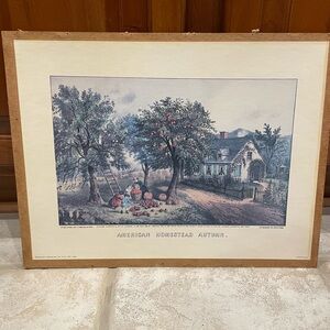 American Homestead Autumn Print